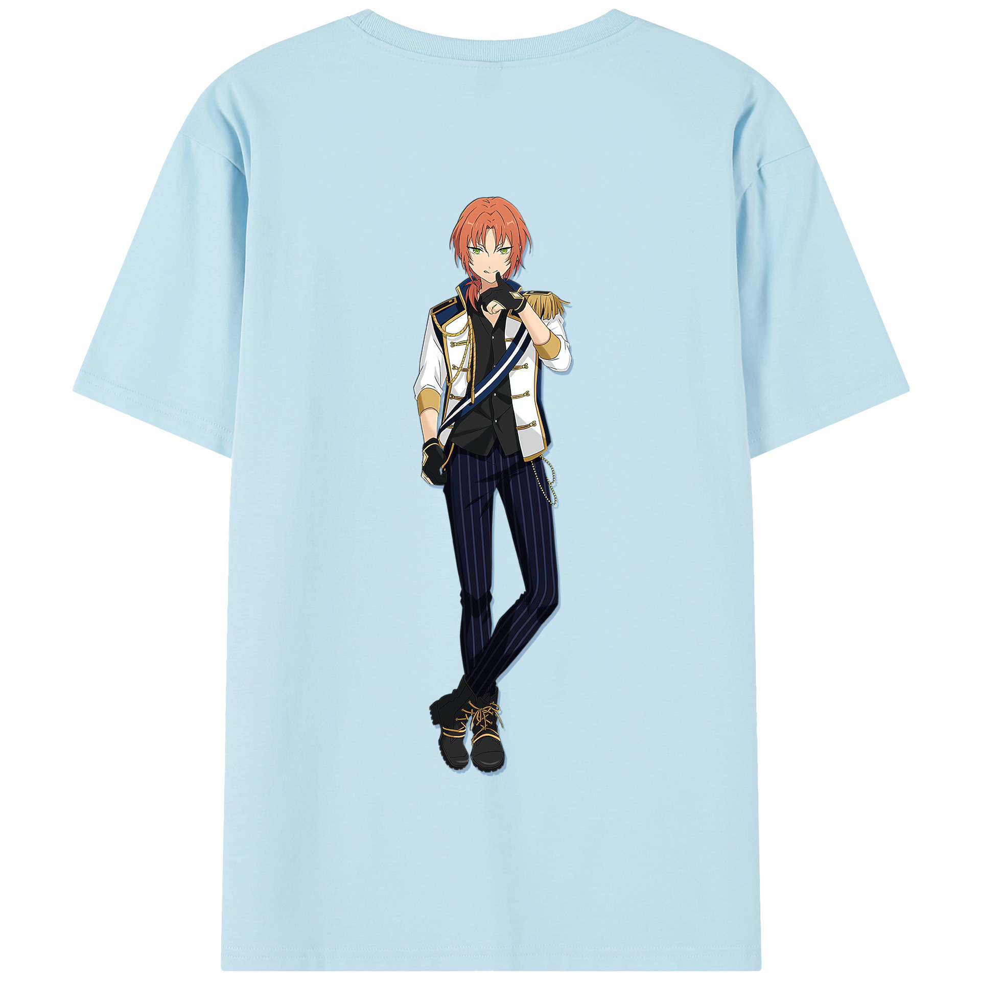（画像用） あんさんぶるスターズ! Ensemble Stars 綿100％半袖Tシャツ（背面プリント）